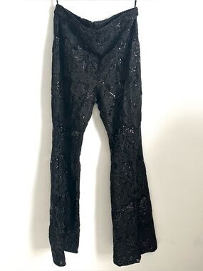 Sequin Lace Pants